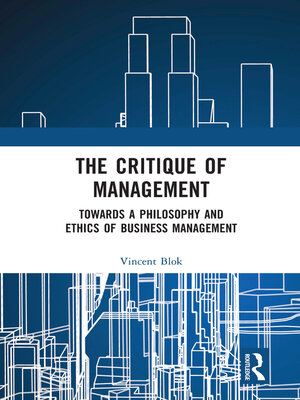 cover image of The Critique of Management